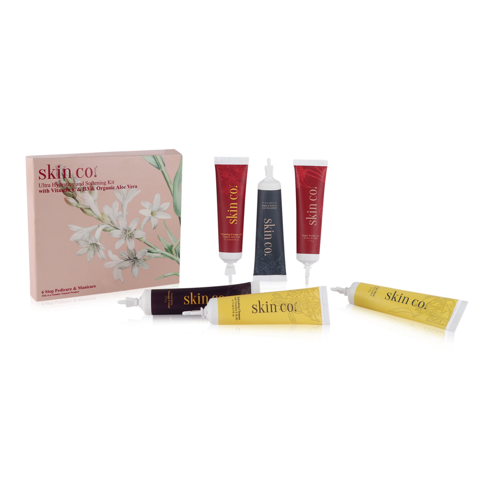 Lumivelle NYC Ultra Hydrating And Softening Pedicure/ Manicure Spa Kit