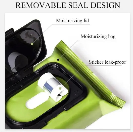 Lumivelle Avocado Makeup Remover Wipes (60 Pcs)