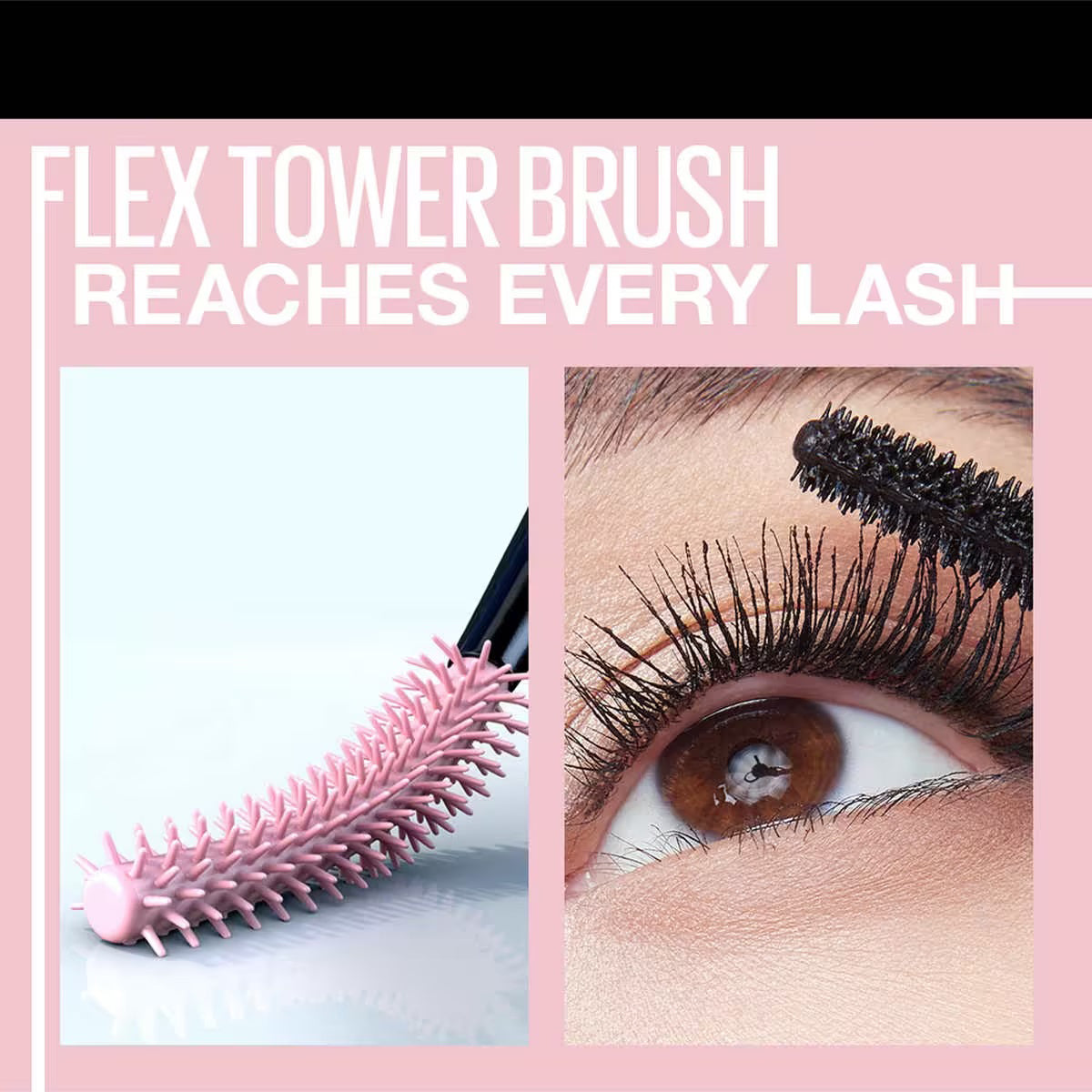 Lumivelle Pippal Sky High Eyeliner 1 Pcs with Mascara Ultra Volume Up Volumizing Mascara Long Lasting Waterproof 10Gm (Pack of 1)